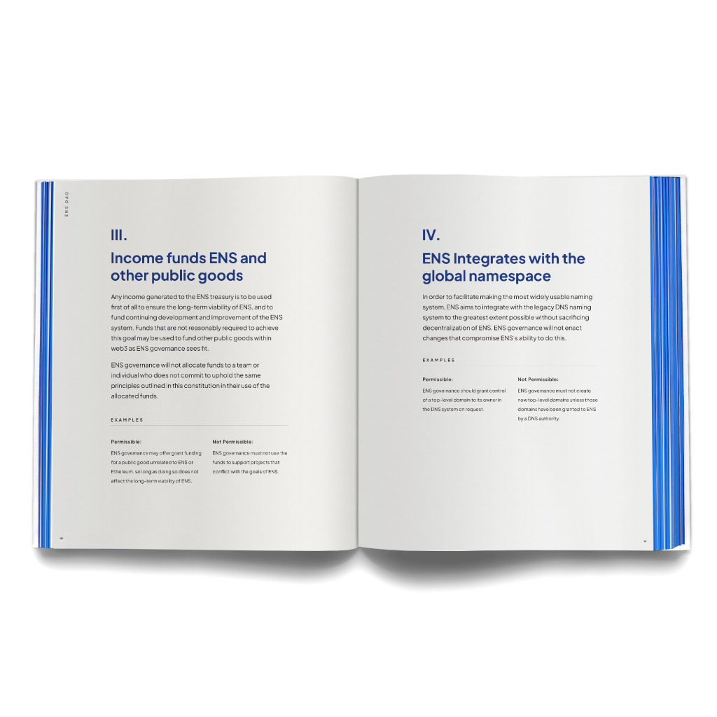 Limited edition page example 3